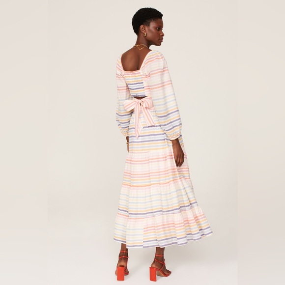 Banjanan Candy Stripe Agatha Skirt - Picture 2 of 9